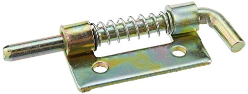 5 x Gesperrt Spring Loaded Metall Barrel Bolt Latch 6 cm Länge Gold Ton