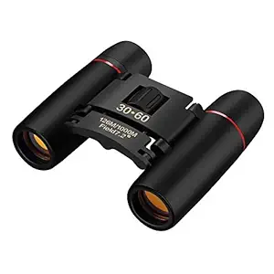 JEEJEX Binoculars Professional 30 x 60 Zoom Outdoor Travel for Bird Watching Travel Stargazing Hunting Concerts Sports Folding Day Vision Binoculars Telescope 126m to 1000m.