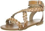  PIECES CLAIR LEATHER SANDAL COGNAC 17047411, Damen Sandalen, Braun (COGNAC.), EU 38