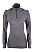 Mountain Warehouse Soul Womens Knitted Zip Neck Top Grey 12