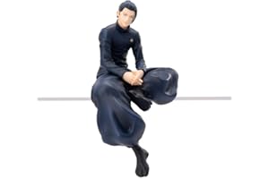 SLAMWAVE JJK Jujutsu Kaisen Anime Satoru Gojo Yuju Itadori | 10cm Gojo, 8cm Figurines Model Statues Figures | Collectible Statue for Anime & JJK Fans (Young Geto, No Box)