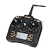 Produktbild Footprintse Detrum GAVIN-6C 6-Kanal DSSSS FHSS 2.4G Digitale Fernbedienung + RXC7 Empfänger Set für RC Flugzeug Boot Auto Modell-Farbe: Schwarz
