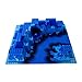Produktbild 1 x Lego System 3D Bau Platte blau Berg Wasser 32 x 32 Noppen 3 D Ocean Meer Unterwasser Aquazone Aquanauts 6024px1