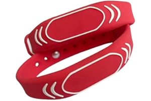 YARONGTECH 13,56 MHz MIFARE klasyczna opaska na nadgarstek 4K RFID silikonowa bransoletka do zegarka (2 sztuki)