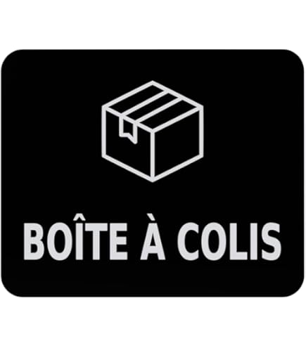 Autocollant De Boîte De Colis Avec Le Texte Souhaité, Marquage De La