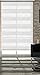 Produktbild Doppelrollo Duo Rollo Mini, 100x160 (BxH) cm, Weiß, Seitenzugrollo Kettenzugrollo Jalousie für einfache Wand- und Fenstermontage, incl. Pendelsicherung, 62300
