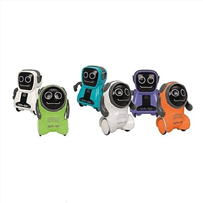 Silverlit - 88529 - Pokibot - Mini robot interactif de poche - modèle aléatoire