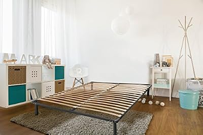 Neorev Rendez Vous déco - Sommier Jagua Cadre à Lattes en kit 160x200 cm