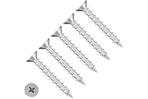 TERF® PVC Window Screw 4.3mm X 20mm Philip Drive Flat Countersunk Stainless Steel A2 (304) Self Tapping PVC Window Screws 4.3mm X 20mm For PVCu Window Door - Pack of 50