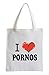 Produktbild I love Pornos Fun Jutebeutel