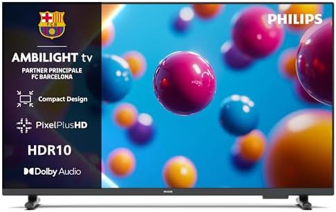 Philips 32PFS6900 HD LED Smart TV - Display 32’’ con Pixel Plus, piattaforma Titan OS e Dolby Digital Sound - Funziona con Alexa e Google Voice Assistant