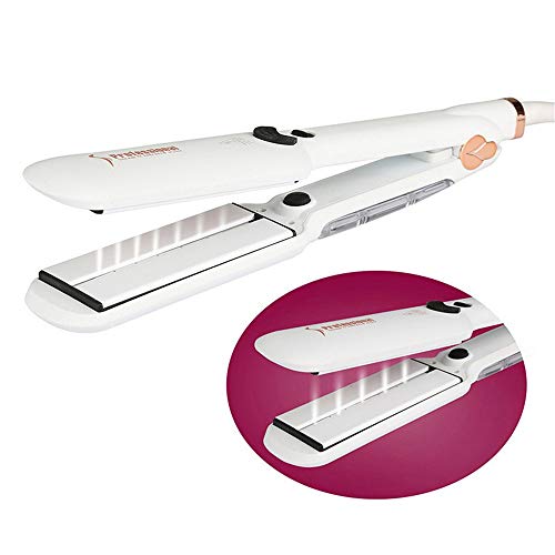 Infrared Steam Hair Straightener Professional Steam Infrared Flat Iron with 2 Inches Wide Ceramic Heat Plate Anion Care Adjustable Temperature for All Types 360 Swivel Cord White reviews Infrared Steam Hair Straightener Professional Steam Infrared Flat Iron with 2 Inches Wide Ceramic Heat Plate Anion Care Adjustable Temperature for All Types 360 Swivel Cord White