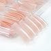 Fashion Gallery 100Pc French False Acrylic Nail Tips Art Peach