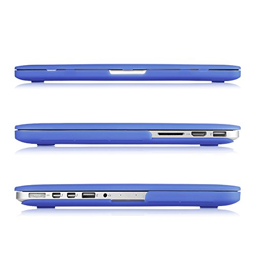 Fintie MacBook Pro 13 Retina H  lle  NO CD-ROM Drive  - Ultrad  nne Hochwertige Matt Gummierte Hartschale Tasche Schutzh  lle Snap Case f  r Apple Mac