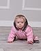 The Essential One - Pink Quilt Baby Pramsuit-3-6 Months EO139