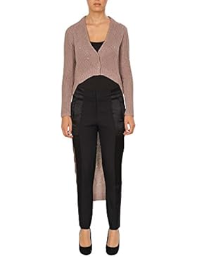 Brunello Cucinelli Cardigan Donna Marrone normale cotone Casual S IT