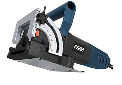 FERM BJM1009 Lamelleuse 900W - Incl. 1 lame, 50 lamelles et sac à poussière