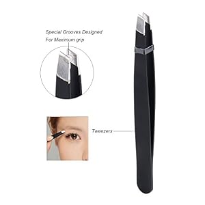 Spring Facial Epilator and 1 Stainless Steel Eyebrow Tweezers Facial Roller Bar Epilator Remove Unwanted Facial Hair… - Image 4