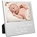 Produktbild New Baby Boy Girl Geschenk Bild 15,2 x 10,2 cm Erste 1. Foto Display Rahmen personalisierbar Geburt Details – Jeden Sprache
