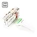 Koi Beauty Derma Skin Ice Roller for Face Body Massage Material Rubber 3 Colours (White)