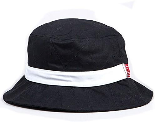 Alife Quilted Bucket Hat - Black/White-S-M