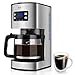 Produktbild Kaffeemaschine KYG Filter-Kaffeemaschine mit Timer-Funktion 1,8 Liter Glaskanne 1000 Watt schwarz/edelstahl MEHRWEG
