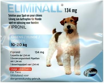 Pfizer – Eliminall Dog 10-20kg 30 Doses (Frontline)