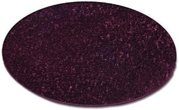 VonellA Bath Mat 15505 Blackberry with Gloss Effect INNOVATION gr_sse Ë Bath Mat Round 80 CM Oeko-Tex Standard 100 certified