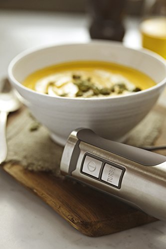 AEG Stabmixer PremiumLine 7Series STM 7500S (700 Watt, 2 Geschwindigkeitsstufen, Turbo-Funktion, 2 Titan beschichtete Messer, inkl. Zubehör, Edelstahl) - 9