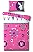 PLAYBOY REVERSIBLE SINGLE BED DUVET QUILT COVER BEDDING SET OFFICIAL - NEW