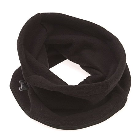 Preisvergleich Produktbild Serious Nackenwärmer aus Microfleece mit Faltenbalg, Winterbekleidung, schwarz