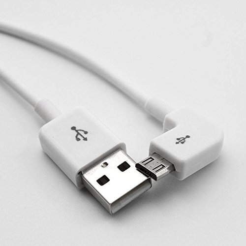 Interesting® 1m 2m 3m 5m Universal rechten Winkel 90 Grad Micro-USB-Ladegerät Sync Daten Ladekabel - 2