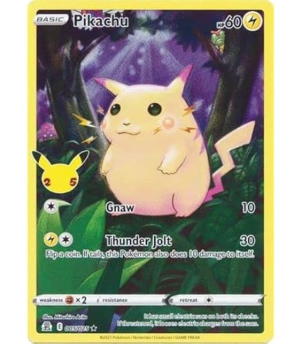 Pokmon Sword Shield Card Flying Pikachu V Pokemon Card - 006/025 Celebrations Ultra Rare, Near Mint Condition Flying Pikachu V 006/025 Celebrations Pokmon Sword Shield Card Flying Pikachu V Pokemon Card - 006/025 Celebrations Ultra Rare, Near Mint Condition Flying Pikachu V 006/025 Celebrations
