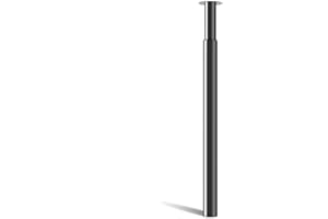 Amazing Tour Adjustable Table Legs 710-1100mm - 1 Pack Breakfast Bar Kitchen Worktop Support Office Desk Legs, Heavy Duty Metal Sturdy Steel Frame,Black