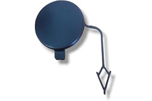 TOPBEST Tappo Copri Gancio Coprigancio Traino Anteriore Paraurti Compatibile con Golf VII MK7