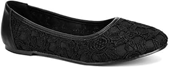 Women Shoes Cut Out Slip On Synthetic Lace Ballet Flats