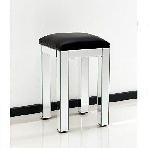 Mirrored Stool Plain