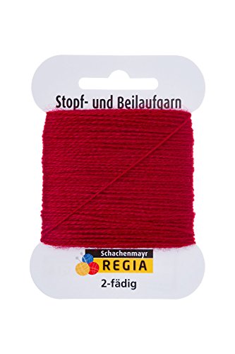 Regia 9801278-02002 Handstrickgarn, Wolle, kirsche, 10 x 6 x 1,5 cm