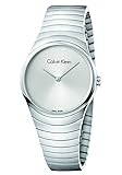 Calvin Klein Damen Analog Quarz Uhr mit Edelstahl Armband K8A23146