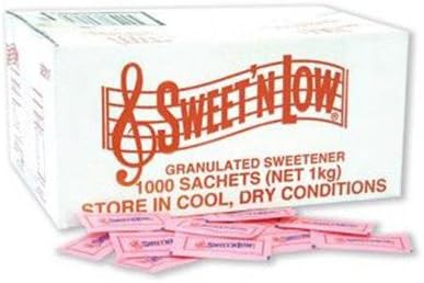 Sweet N Low Sweetener Satchels 1000 Pack x 1