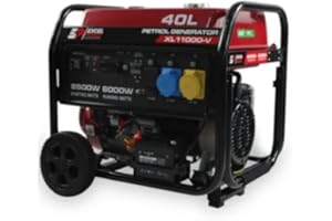 EXCEL POWER GENERATORS Excel Power Easy Start 8kw Open Frame Electric & Recoil Start 4 Stroke Petrol Recreational Camping Medium Duty Professional Work Generator AVR Controlled With 2 Year Warranty