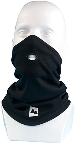 100% Merino Wool Neck Warmer by AdventureAustria - Adult Thermal Neck Tube with Interlock Construction & Flatlock Seams. Warm Breathable Moisture Wicking & Wind Resistant. Suitable in Winter & Summer.