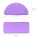 Elite99 Soft Comfortable Cushion Pillow Hand Holder Nail Arm Rest Washable Half Column Towel Detachable Nail Art Design Manicure Care Treatment Salon Tool (Purple)