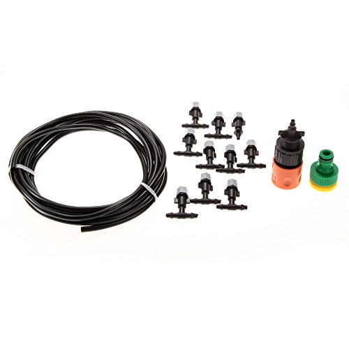 FACILLA® 5M Outdoor Misting System Kühlsystem Cooling Nebelbildung Rohr Düse Set - 3
