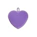 Price comparison product image CTGVH 1Pcs Silica Gel Wash Bowl Brushes Universal Brush Multifunctional Antibacterial Silicone Smart Heart Shape Vegetable Cleaning Dish Kitchen Tools,Purple
