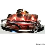 Elephant Kohleanzünder mit KOHLEGITTER | Elektrischer Anzünder für Shisha Natur-Kohle mit KOHLEGITTER - 