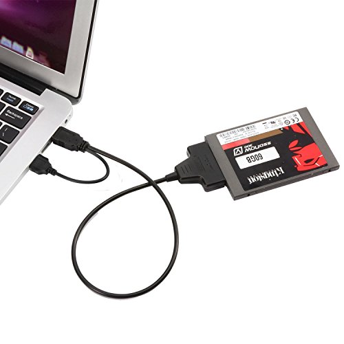 Cinolink®USB 2.0 to 2.5 Sata Converter Adapter Cable for Ssd/hdd; Sata to USB 2.0 Converter for Ssd/hdd - 5
