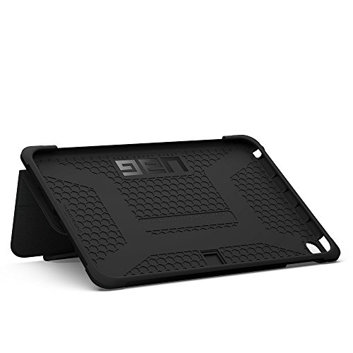 URBAN ARMOR GEAR Folio Schutzhülle für Apple iPad mini 4 (inkl. Retina) – schwarz [Stoßfest | Standfunktion | Wake/Sleep Funktion | Displayklappe] – UAG-IPDM4-BLK-VP - 8
