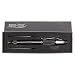Produktbild com-four® B006 Tactical Kubotan Pen Multifunktionswerkzeug mit Kugelschreiber, Glasbrecher, Skalpell, Touch Pen - aus Flugzeug Aluminium - für Jede Extremsituation (Schwarz)