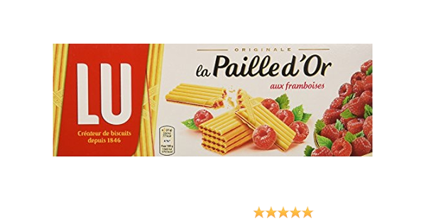 Lu Paille D Or Aux Framboises 170 G Lot De 8 Amazon Fr Epicerie